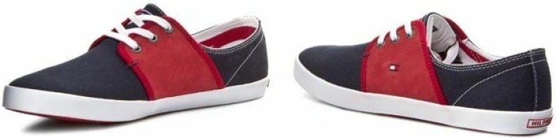 Atlete për meshkuj Tommy Hilfiger, të kuqe dhe blu marine