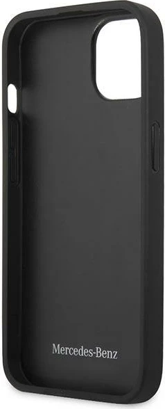 Mbështjellës Mercedes MEHCP13SPSQRE për iPhone 13 mini 5.4", lëkurë, i kuq