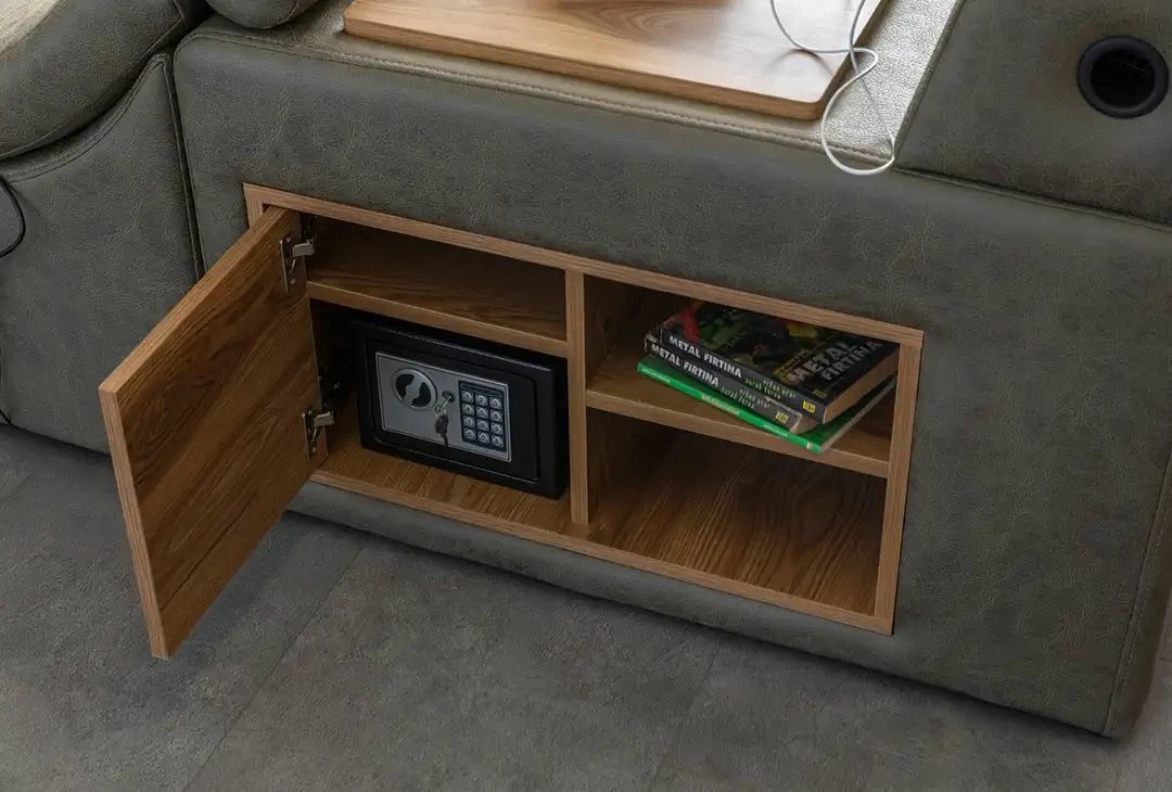 Krevat dopio Skye Decor, Dorwatch Smart, ngjyrë kafe