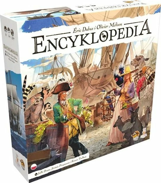 Lojë tavoline Lucky Duck Games Encyclopedia, 1-4 lojtarë, 120 min, version polake, mini-ekspansion Sepultus Creatura