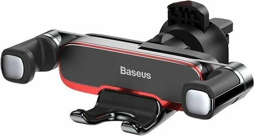 Mbajtës telefoni për veturë Baseus Mr Hui universal 4–7\" për grilë ventilimi, i zi