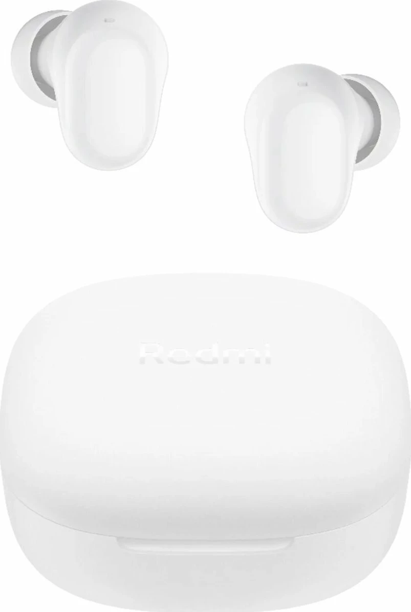 Kufje wireless Xiaomi Redmi Buds 6 Play BHR8773GL, in-ear, 36h bateri, USB-C, me mikrofon, waterproof, të bardha