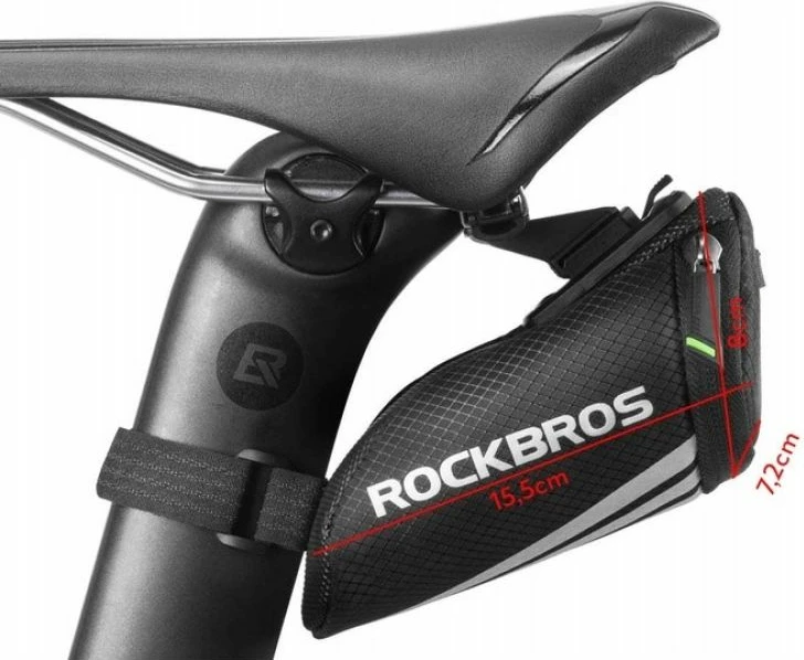 Çantë biçiklete Rockbros, e zezë