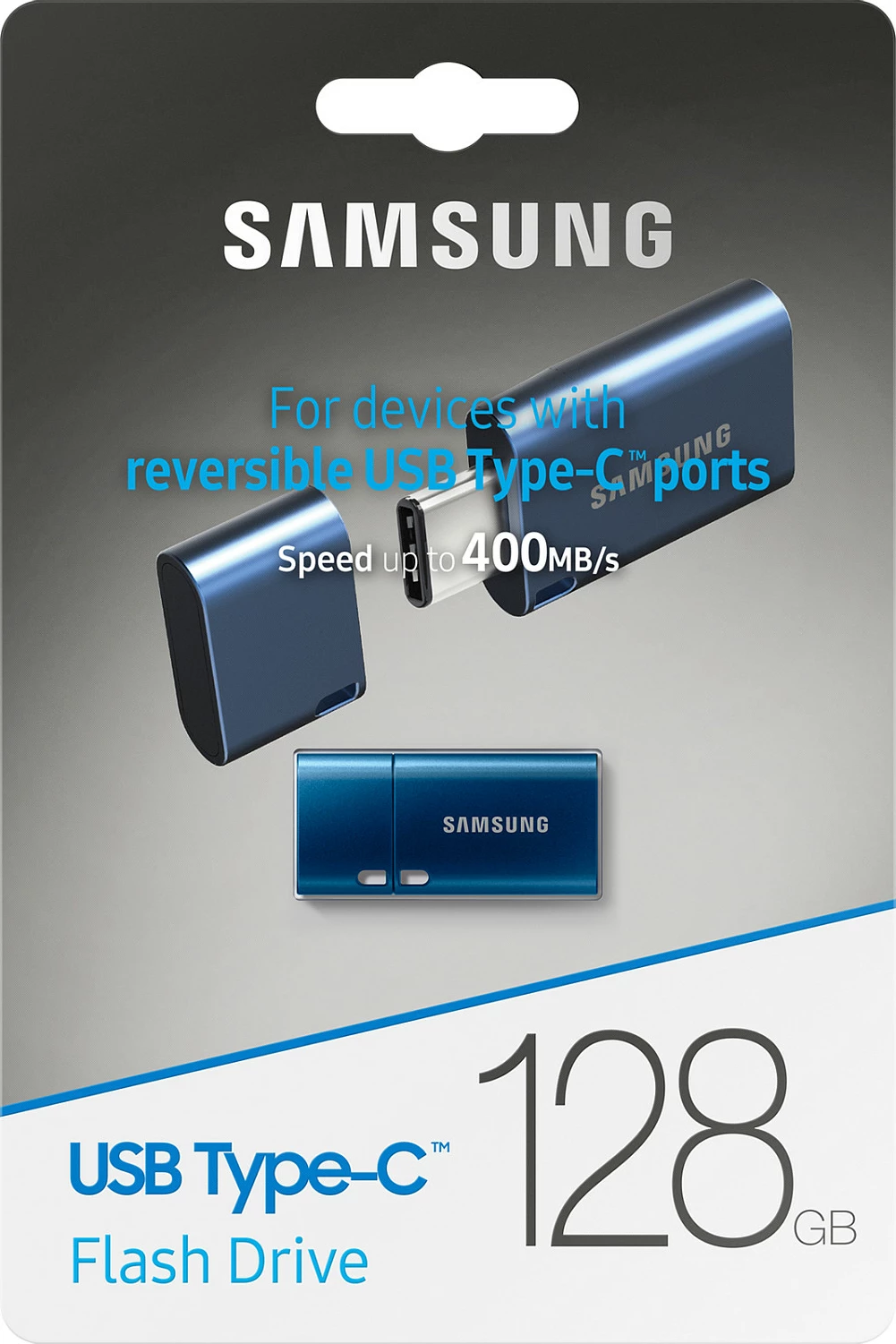 USB Samsung MUF-128DA, 128 GB, USB Type-C, 3.2 Gen 1, Blue