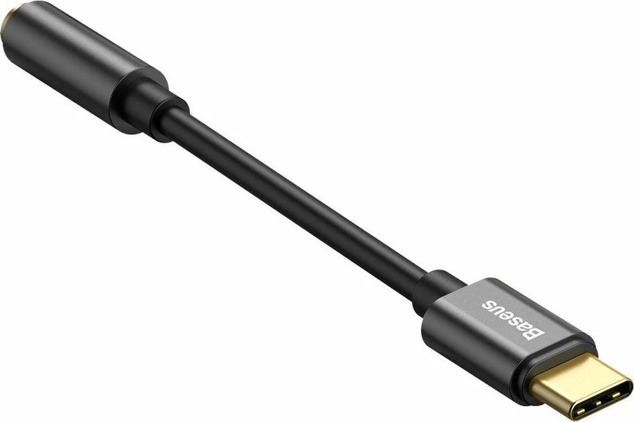 Adapter Baseus L54 USB-C në 3.5mm Jack me DAC, black