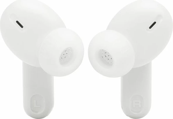 Kufje JBL Tune Beam 2 True Wireless me mikrofon, ANC adaptiv, Bluetooth 5.3, IP54, deri 48 orë, të bardha