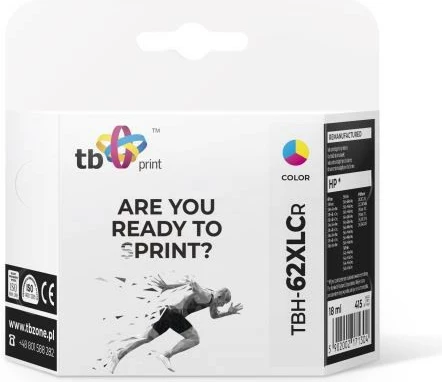 Toner ngjyrë TB Print TBH-62XLCR për HP OfficeJet 5740, Colorful, 18ml