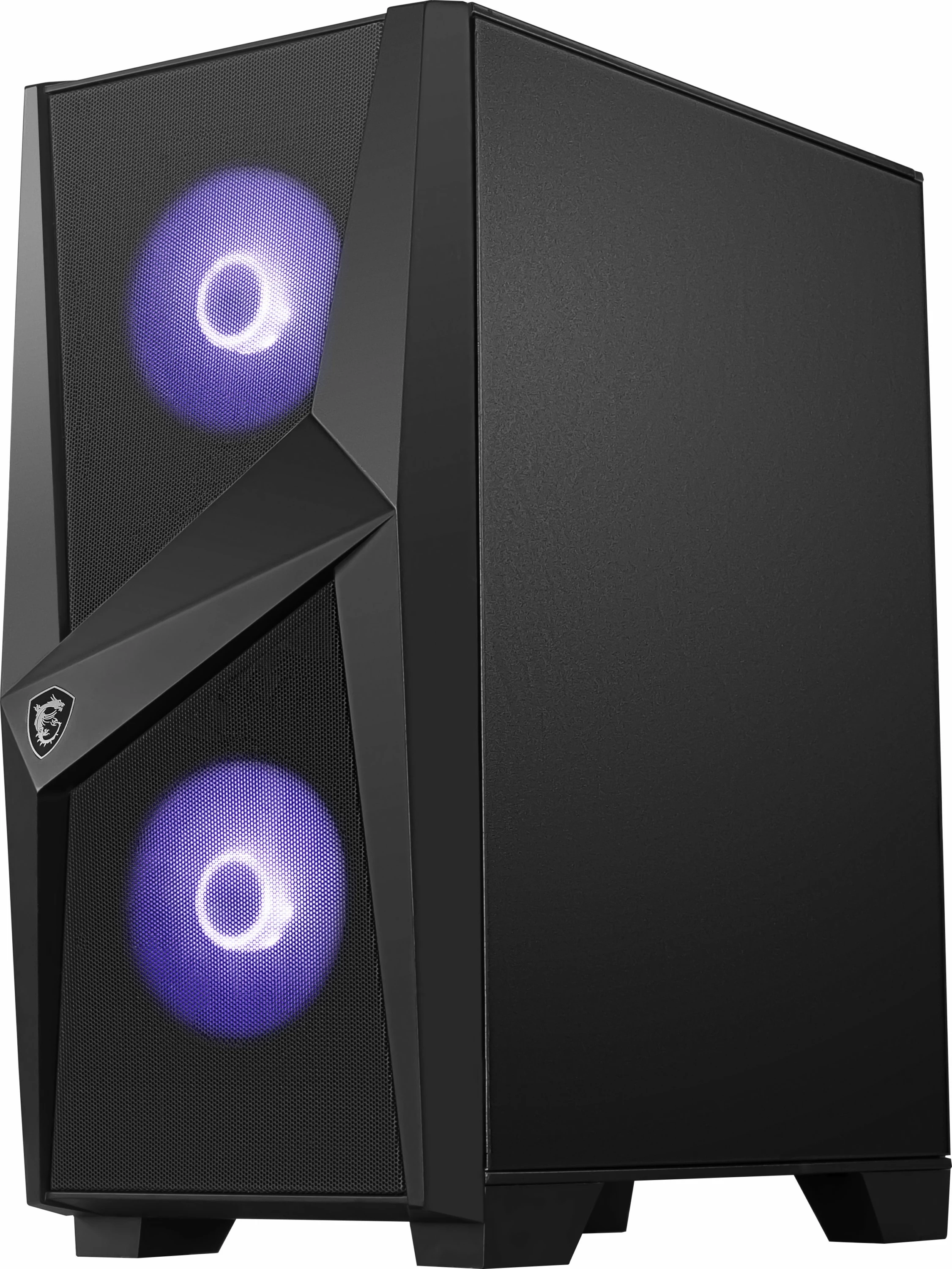 Kasë MSI MAG Forge 100M Midi Tower ATX/mATX/Mini-ITX, tempered glass, RGB, e zezë