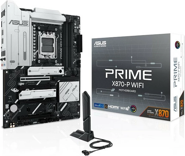 Pllakë amë ASUS Prime X870-P WIFI, Socket AM5, DDR5-SDRAM, 192 GB