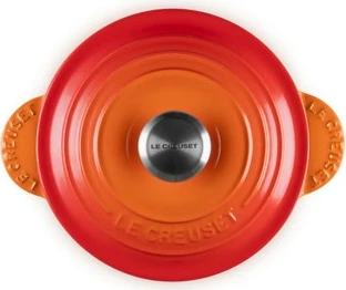 Tenxhere Le Creuset Cocotte 18 cm, ngjyra vullkani