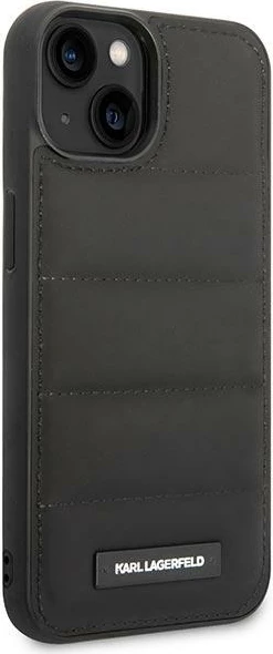 Mbështjellës Karl Lagerfeld KLHCP14MPSQAK për iPhone 14 Plus 6.7", hardcase, i zi