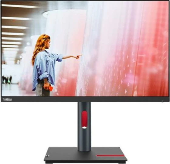 Monitor LED, Lenovo, P24q-30 (63B4GAT6EU), 24", ekran i sheshtë TFT/LCD, i zi