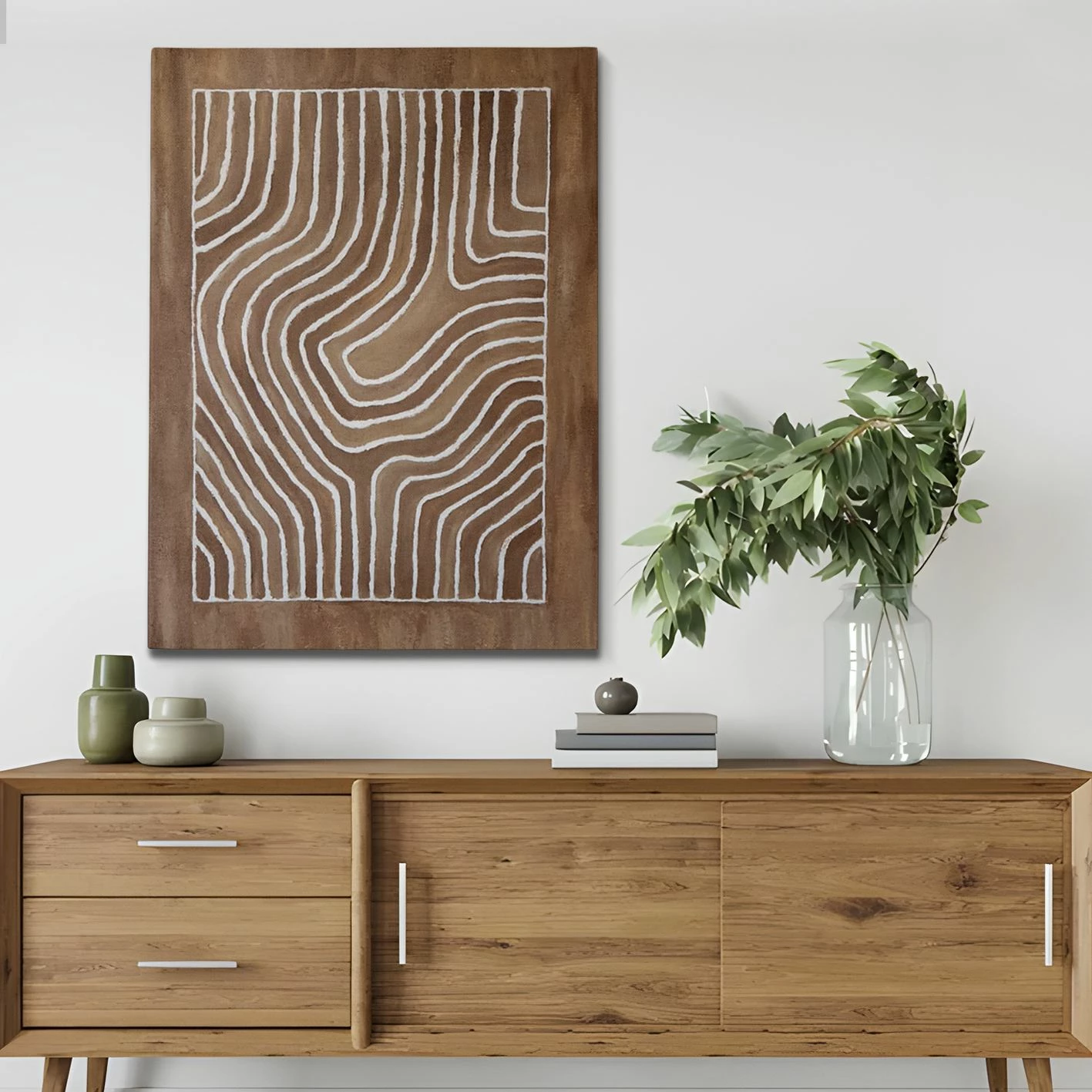 Pikturë dekorative me vaj Wallity, OP10072 - 50x70cm