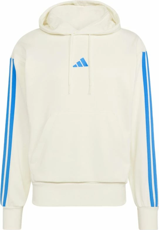 Duks për meshkuj adidas Essentials 3-Stripes French Terry KD4901, krem