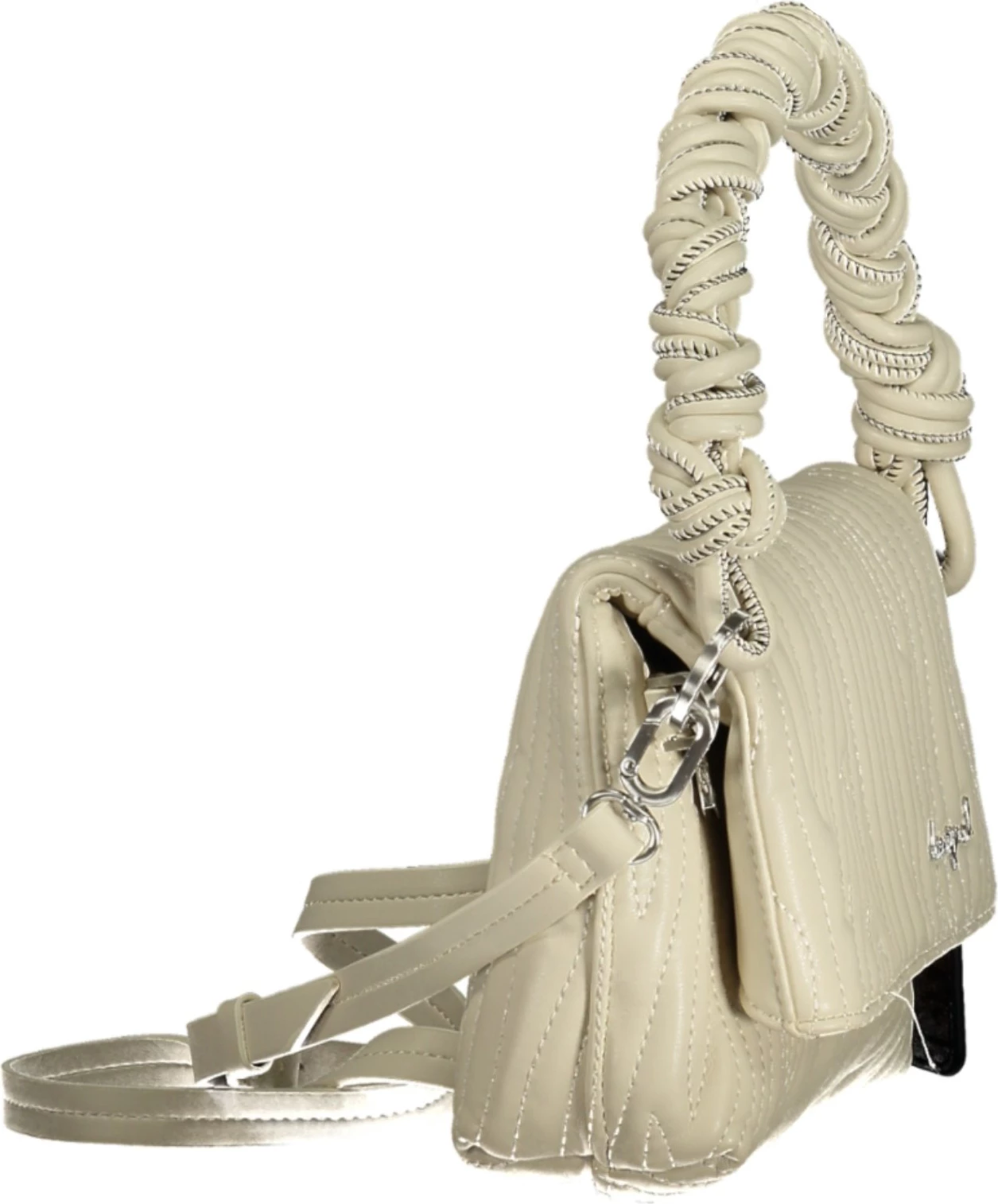 Çantë femra Desigual Helium Trokel Ecru, e bardhë