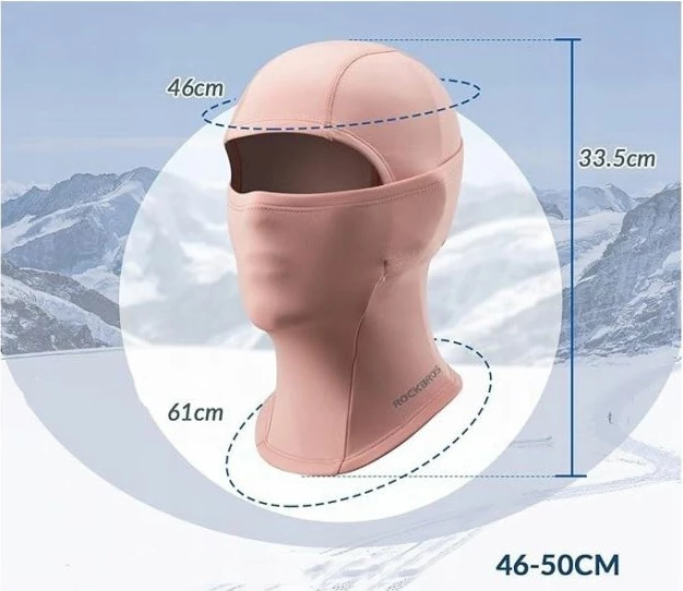 Balakllavë për fëmijë Rockbros, rozë