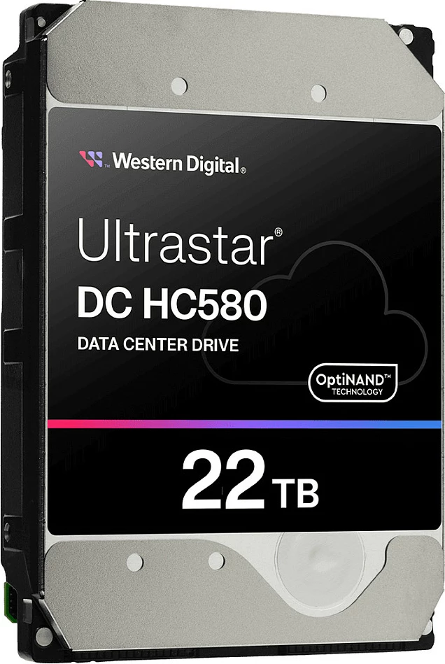 Hard disk i brendshëm Western Digital Ultrastar DC HC580 22TB, 3.5", SAS, 7200 RPM