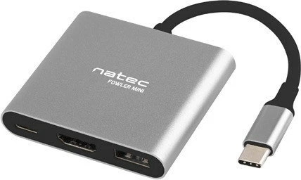 Portë Natec, USB-C PD, HDMI 4K