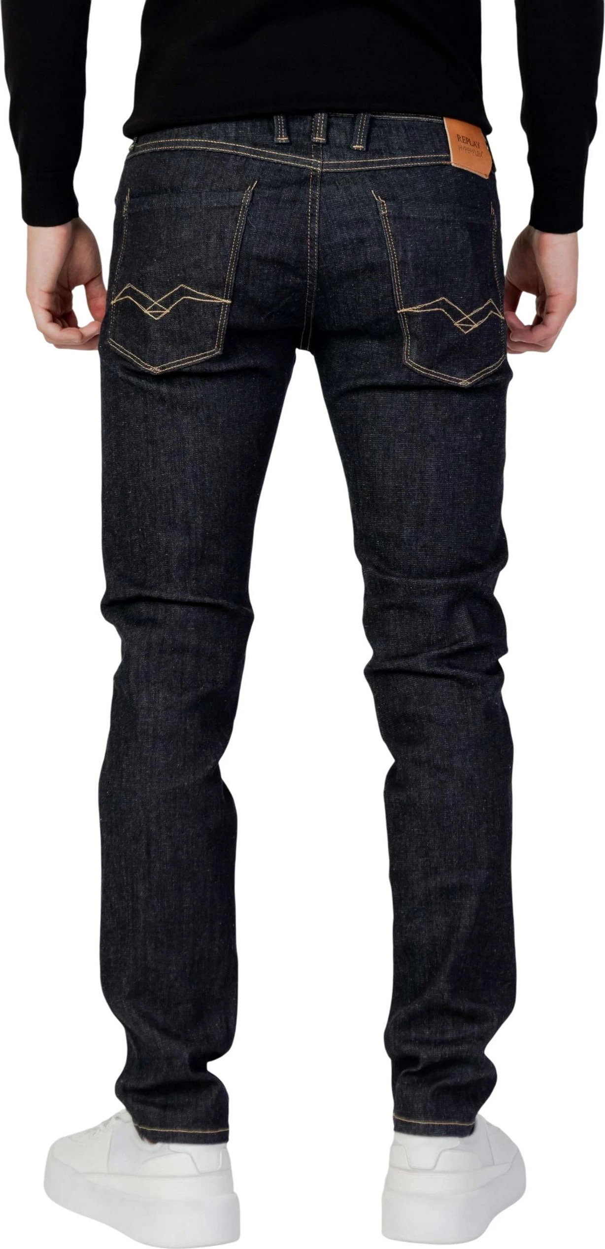Xhinse për meshkuj Replay ANBASS M914Y .000.661 FI3, blu e errët denim [Madhësia: W32 L32]