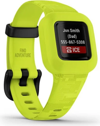 Smartwatch Garmin vivofit jr. 3, Armband, MIP, i papërshkueshëm nga uji, Gjelbër 6