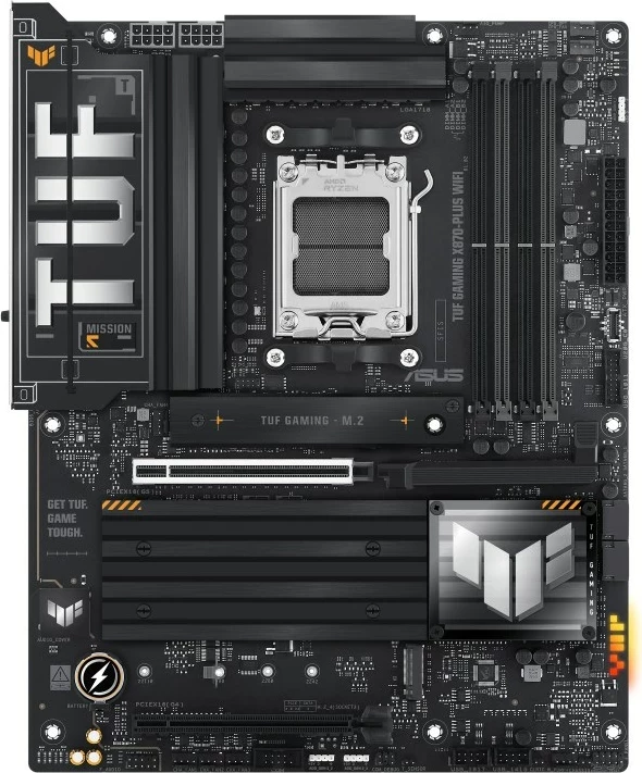 Pllakë amë ASUS TUF GAMING X870-PLUS WIFI, Socket AM5, ATX, E zezë