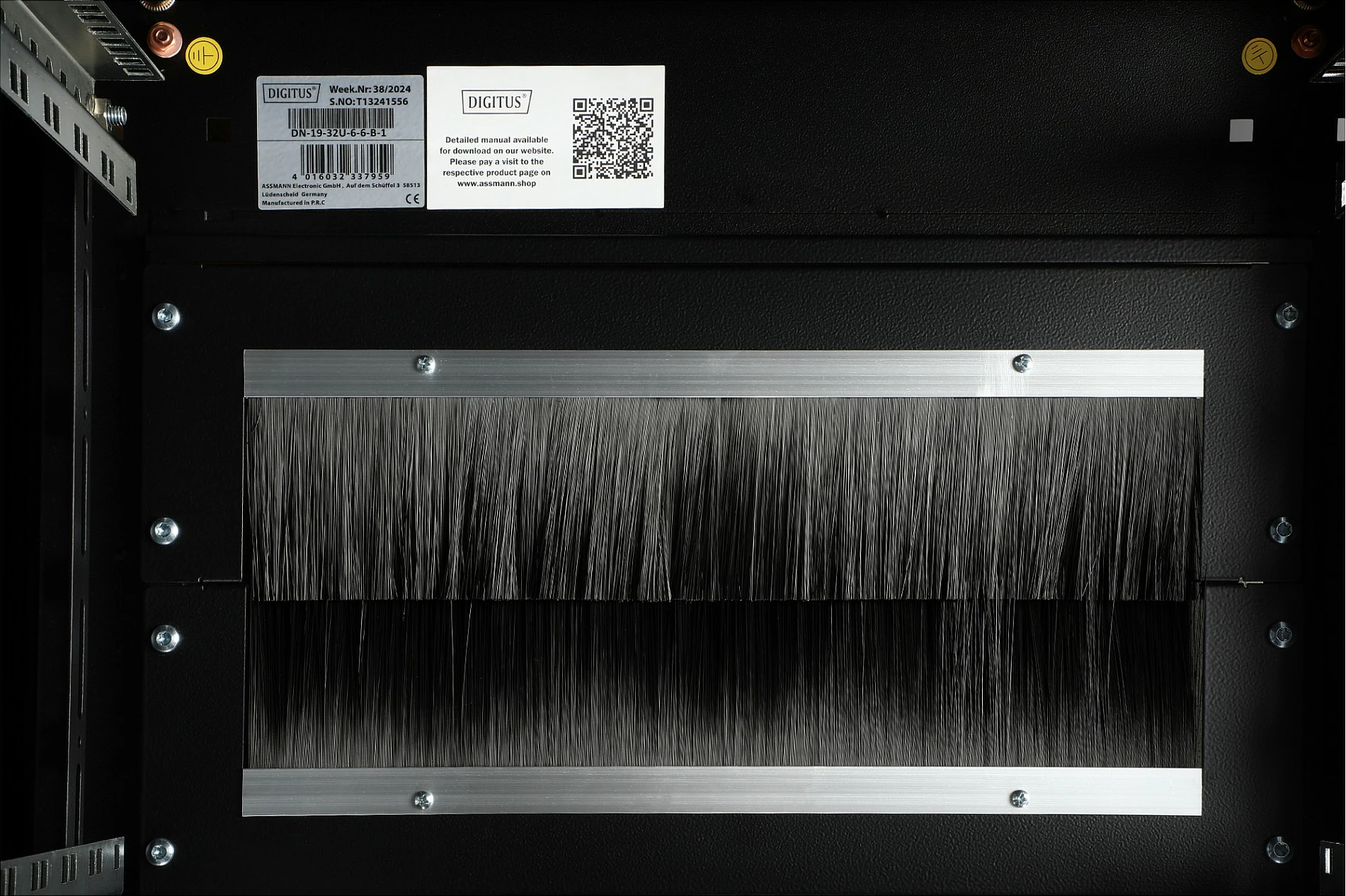 Kasë rrjeti Digitus Unique 32U, 1609x600x600mm, e zezë