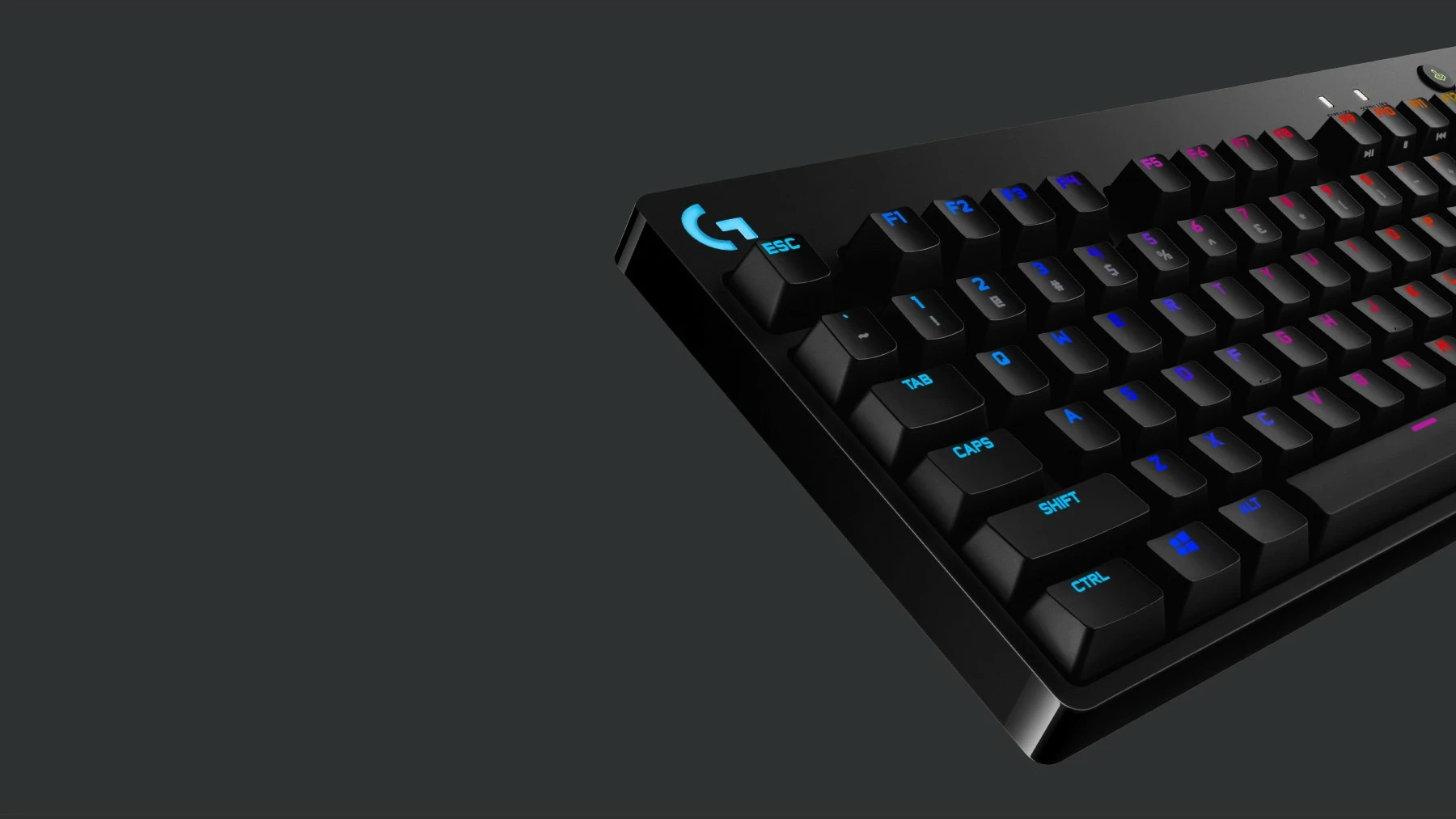 Tastierë mekanike Logitech G PRO, Tenkeyless, RGB LED, e zezë
