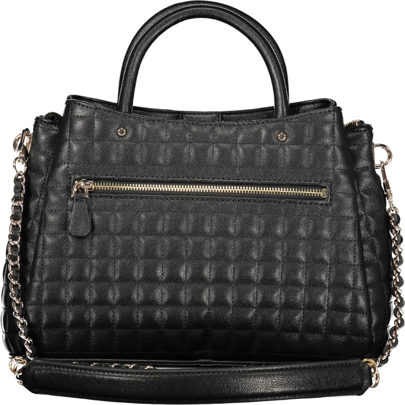 Çantë femra GUESS JEANS NADIRA BAG, e zezë