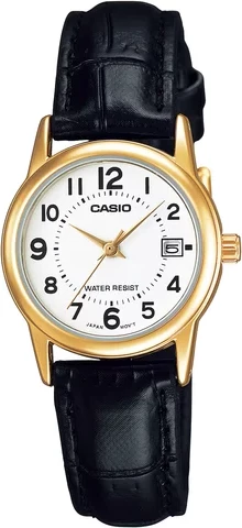 Orë dore Casio LTP-V002GL-7B, e artë/zezë