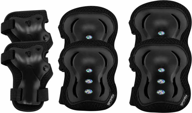 Set mbrojtës për fëmijë Spokey, i zi