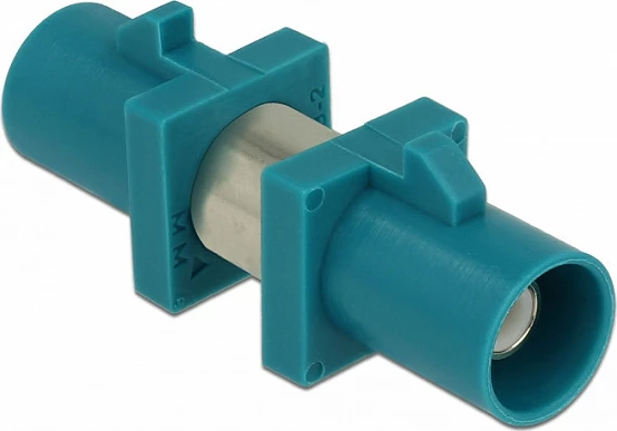Adapter DeLOCK FAKRA Z mashkull në FAKRA Z mashkull, blu