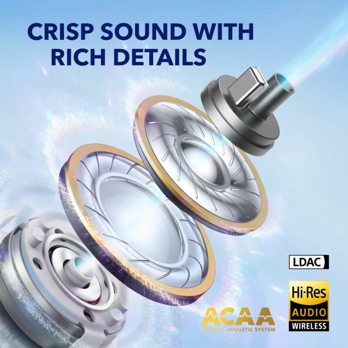 Kufje true wireless ANKER Soundcore Liberty 4 A3953G21, Hi-Res LDAC, IPX4, të bardha