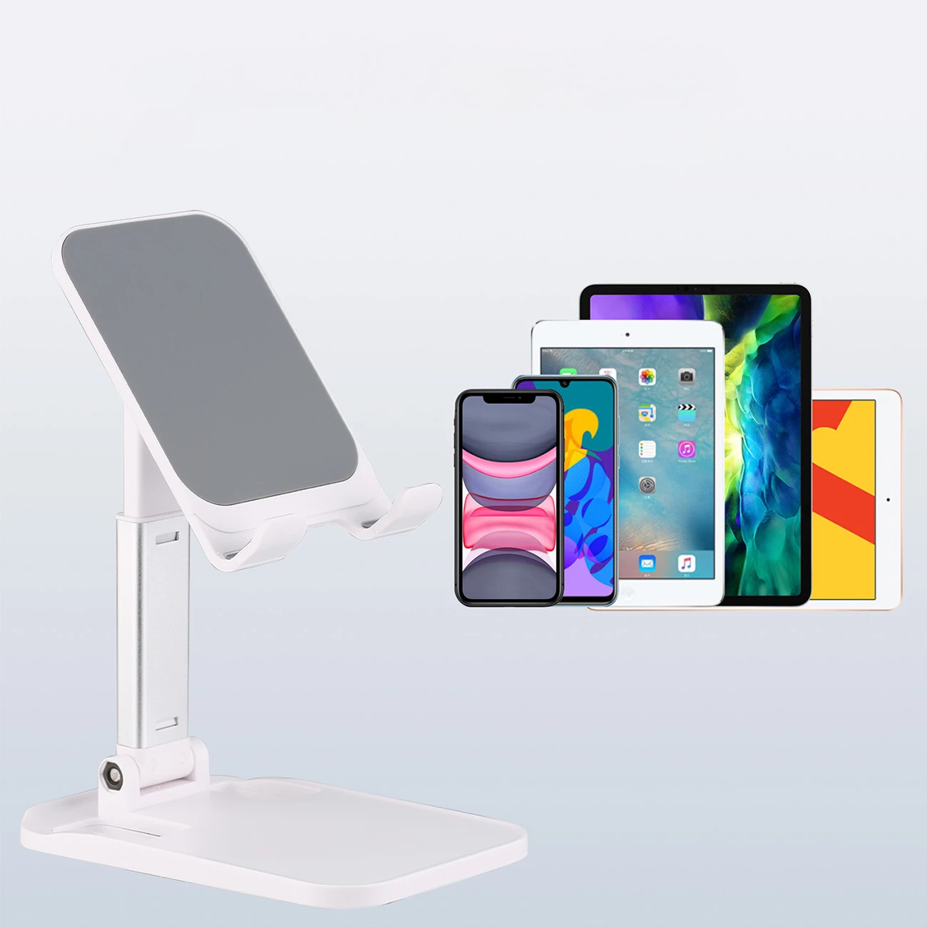 Mbajtëse tavoline për telefon/tablet Wozinsky WFDPS-W1, e bardhë