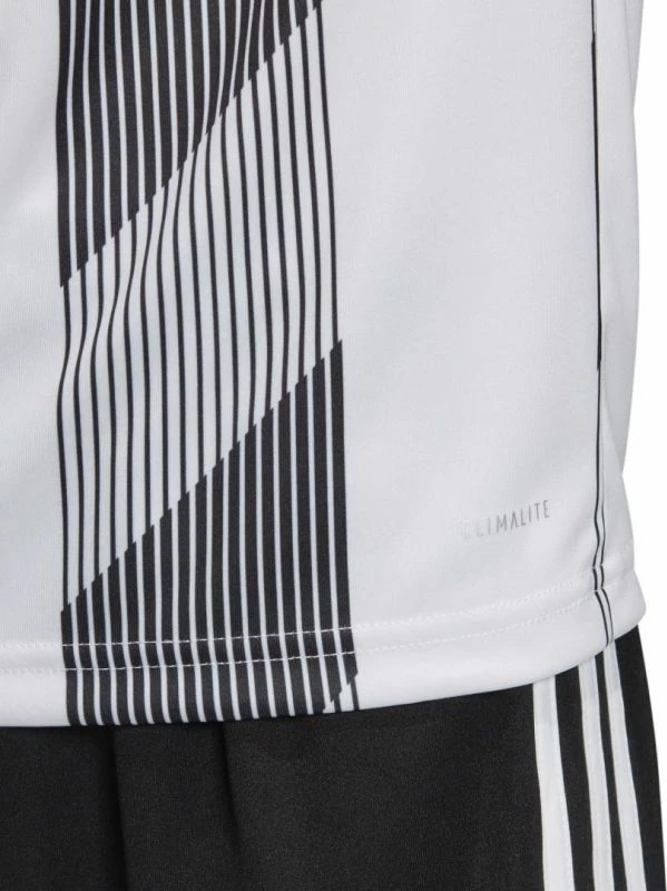 Fanellë për futboll për fëmijë adidas Striped 19 Jr, e bardhë [Madhësia: 176]