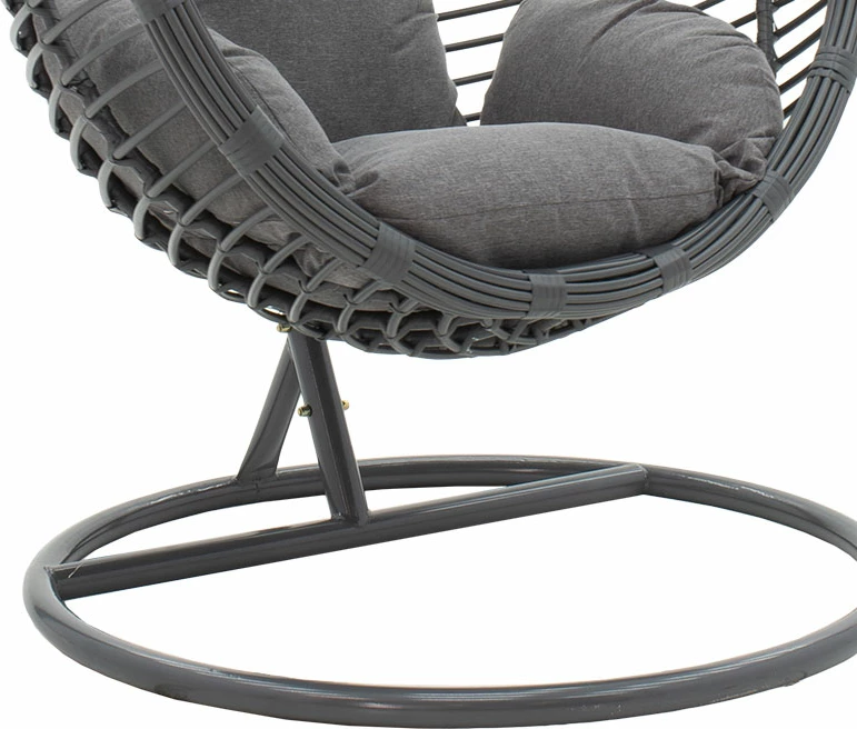 Karrige varëse Nadim metal-pe-jastëk gri