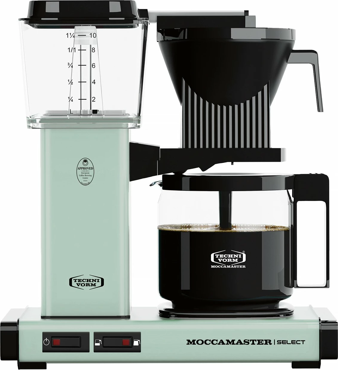 Aparat kafeje me filter Moccamaster KBG 741 Select 1250 ml / 10 filxhanë 1400 W, gjelbër