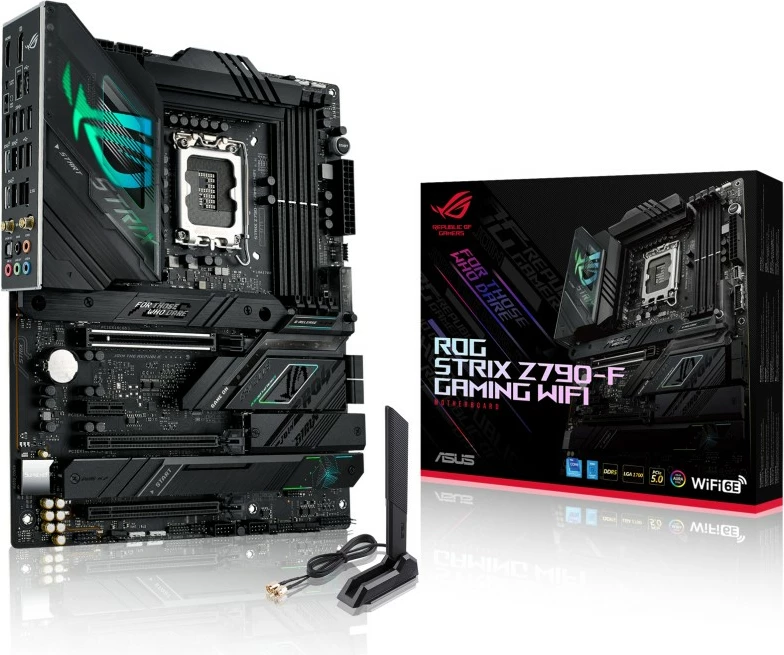 Pllakë amë ASUS ROG STRIX Z790-F GAMING WIFI, LGA 1700, DDR5-SDRAM, 192 GB