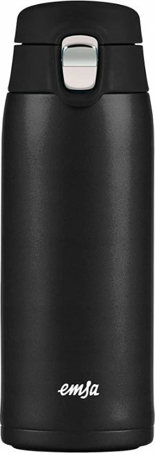Gotë termike Emsa Travel Mug Light N21517 0.4L, e zezë mat, 1 copë