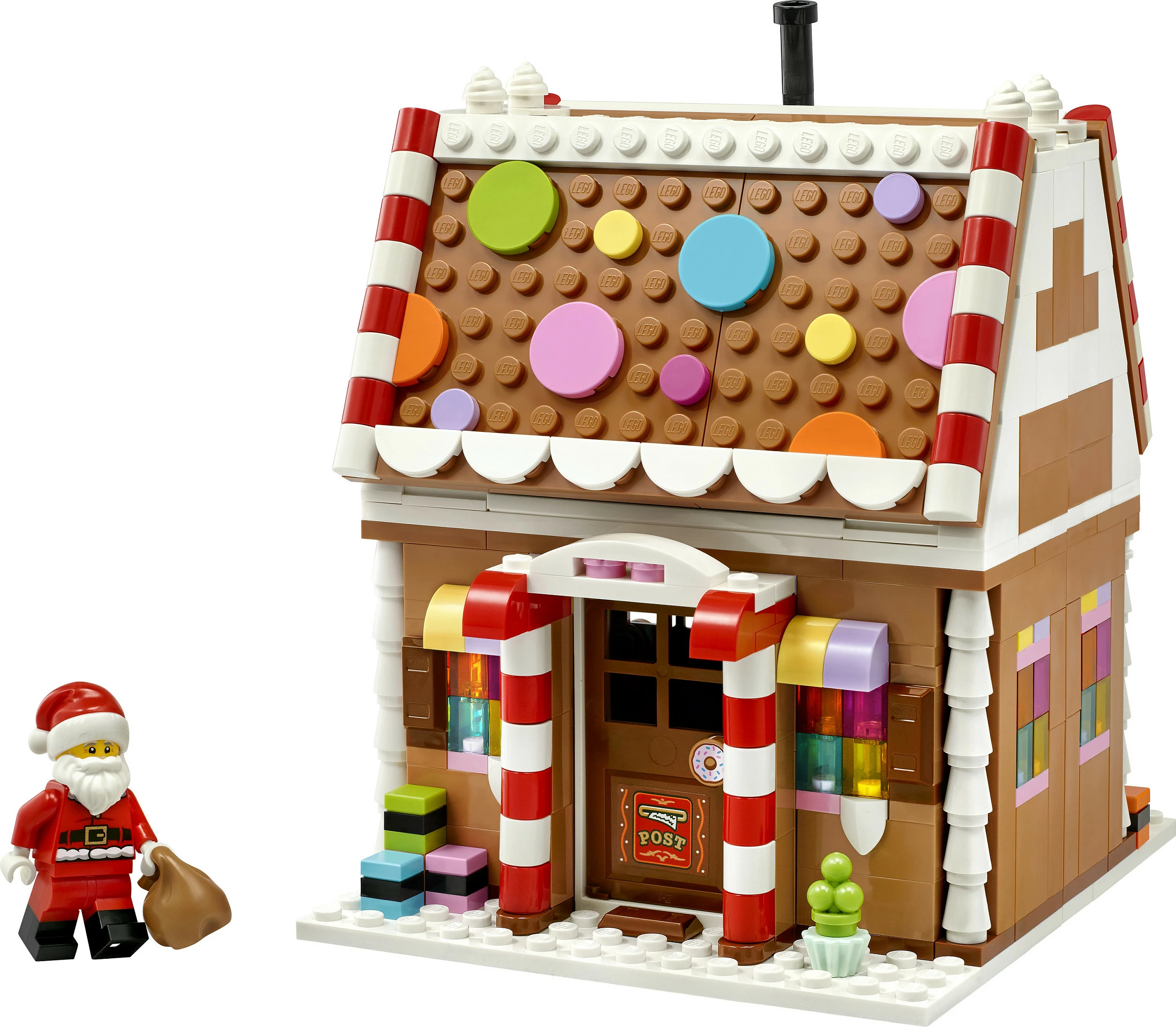 Set LEGO 40809 Shtëpi Gingerbread për Krishtlindje, 498 pjesë