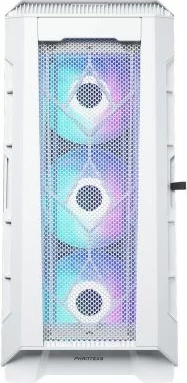 Kasë PHANTEKS Eclipse P600S PH-EC600PSTG_DMW01, Big Tower EATX, Tempered Glass, Silent, D-RGB, e bardhë