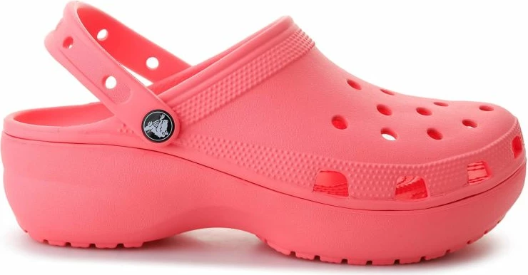 Atlete platforme femra Crocs Classic Platform Clog 206750-6UI, guava