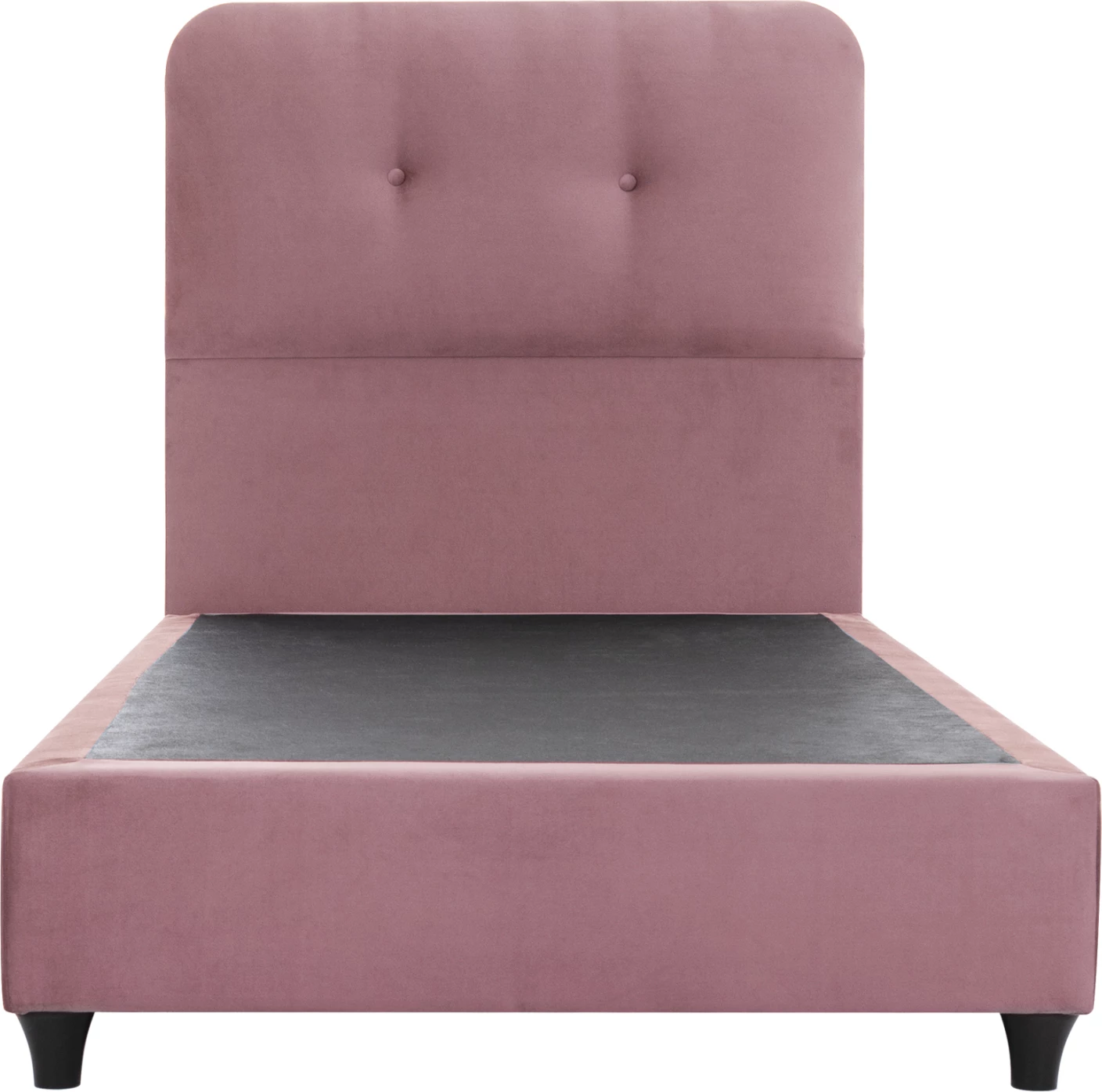 Krevat DOLORES FH649.12 kadife rozë e pluhurosur 90x200 cm