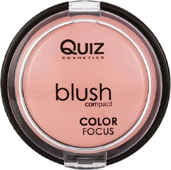 Blush për faqe Quiz Cosmetics Color Focus Blush Rose me Vitaminë E N°08 për femra, 10g