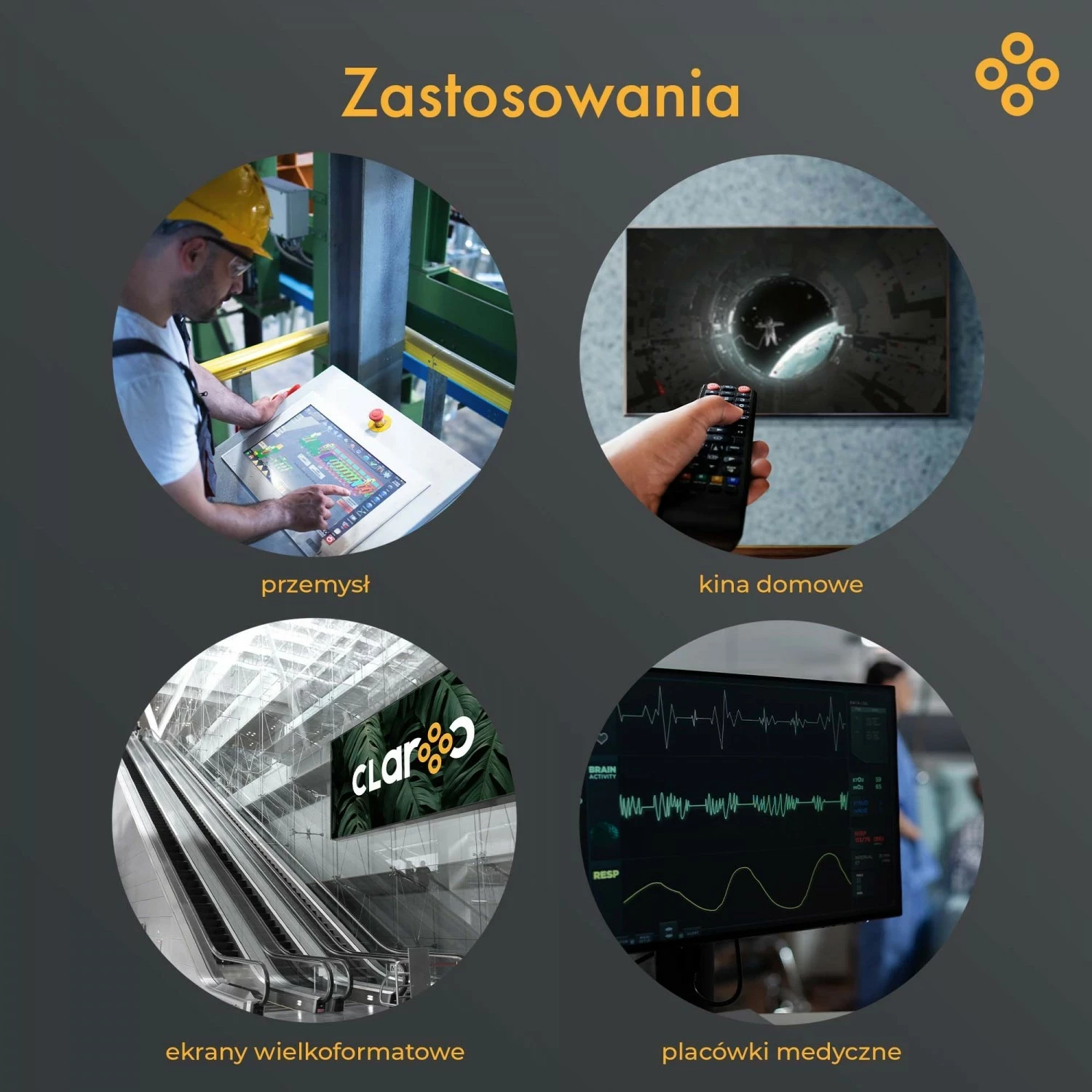 Kabëll HDMI Claroc 2.0 AOC 4K@60Hz 15m