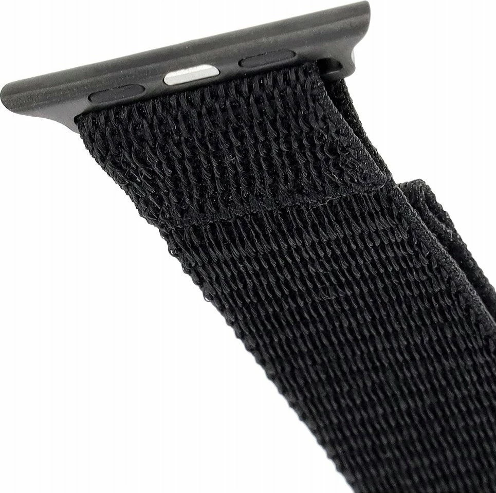Rrip sportiv për Apple Watch Fixed FIXNST2-434-BK 42/44/45mm, 180-210 mm, nylon, i zi