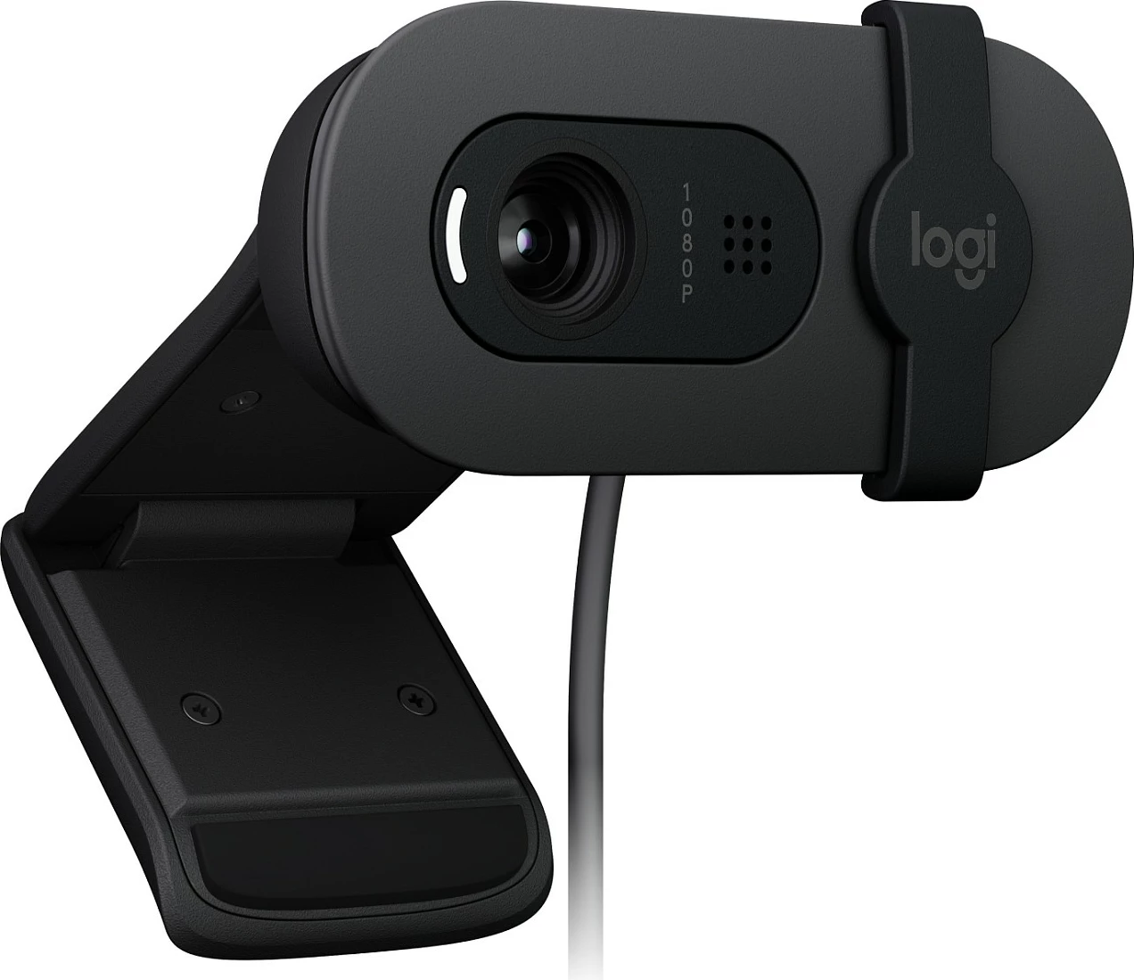 Webcam Logitech Brio 105, 2 MP, Full HD, kabllo USB-A, e zezë