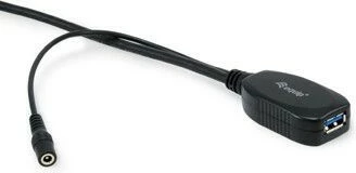 Kabllo USB zgjatëse Equip 133348, USB 3.2 Gen 1, 15m, e zezë