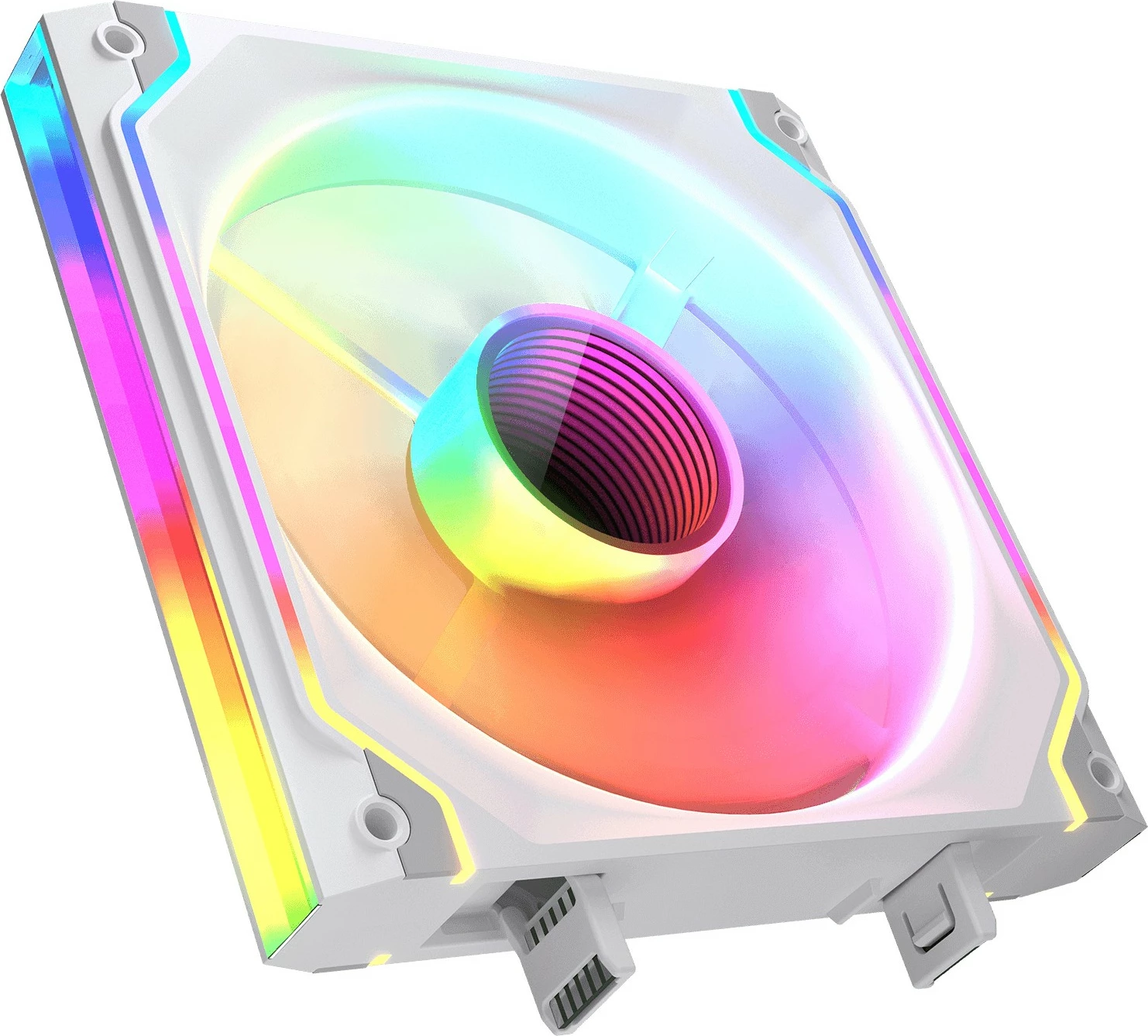 Ventilator kase Cougar SC140 ARGB 140mm, infinity mirror, i bardhë
