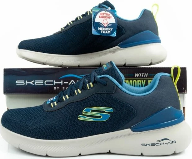 Atlete për meshkuj Skechers, të kaltërta
