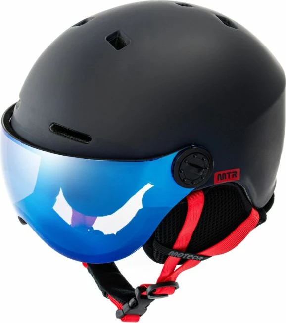 Helmetë skijimi Meteor për të rritur, navy blue